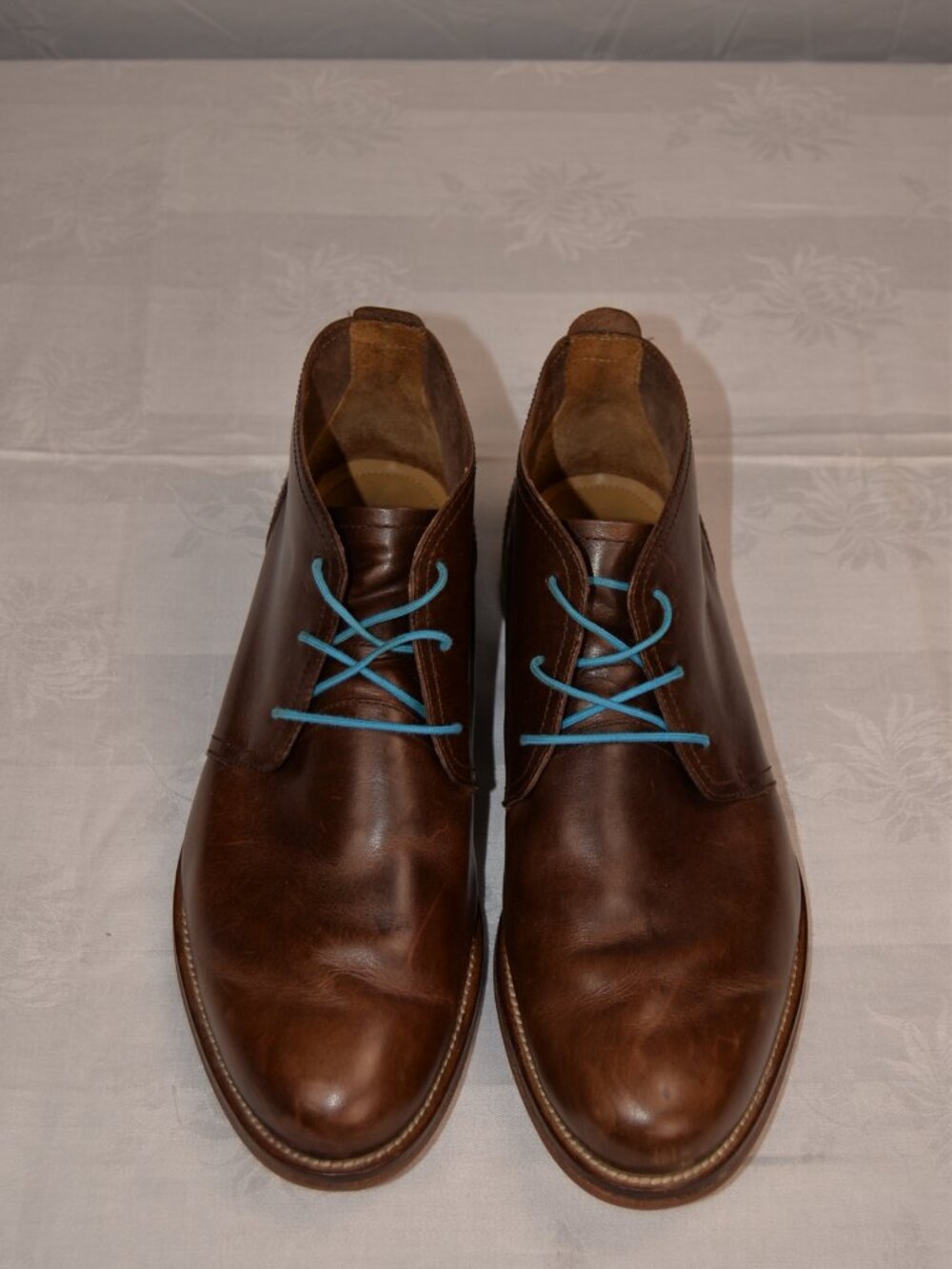 J. Shoes tan leather dress chukka-style boot 12M